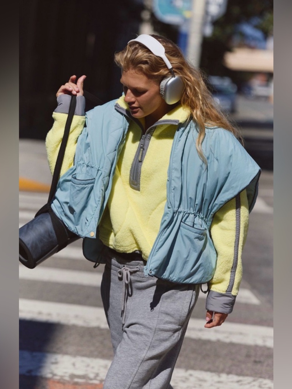 FP MOVEMENT by FREE PEOPLE Reflex Reflective Poncho/VEST